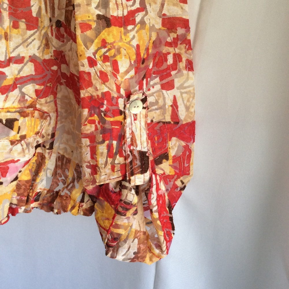🧿Hearts of Palm Blouse - Picture 2 of 3